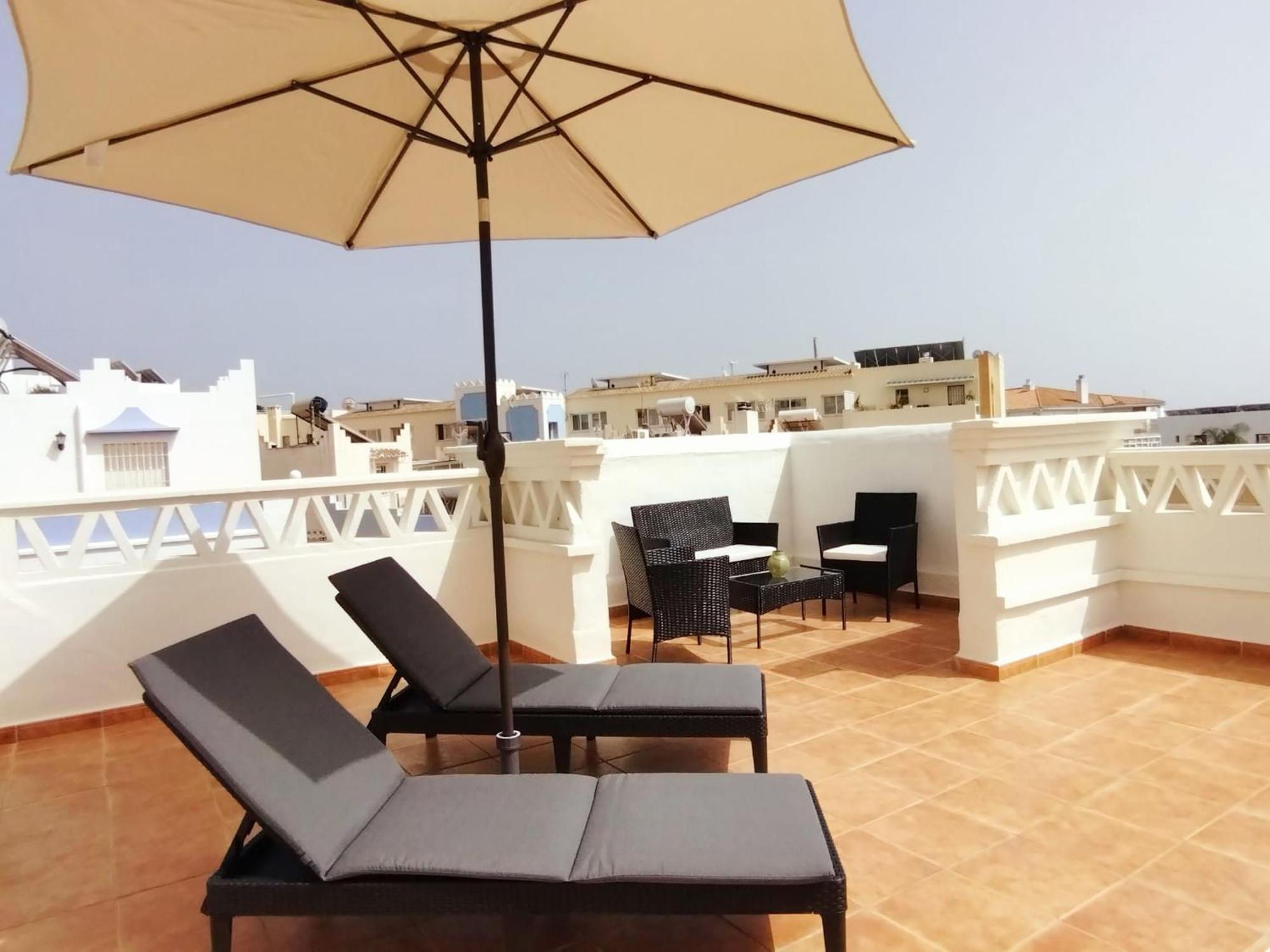 Appartement Casa Playa, Terraza Y Garaje à Nerja Extérieur photo